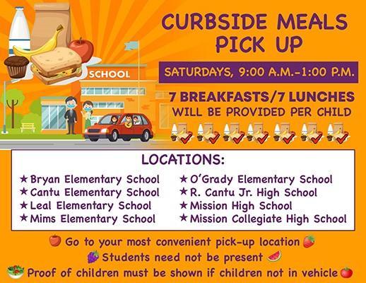 Curbside Meals Pick Up Featured Photo