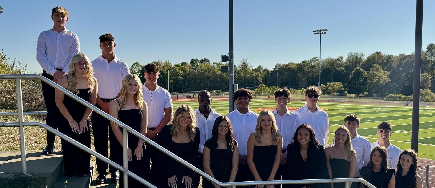 Student nominated for Homecoming King and Queen