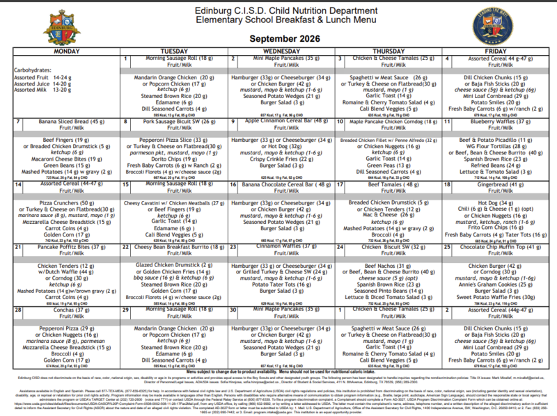 Sep Breakfast_Lunch Menu