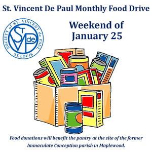 SVDP Food Drive