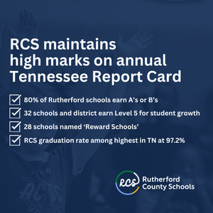 Rutherford scores high on Tennessee Report Card