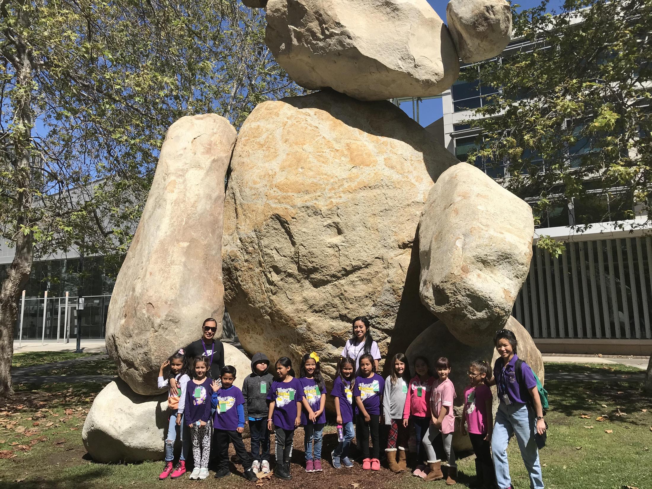 UCSD Field Trip Running Club Machado Elementary School