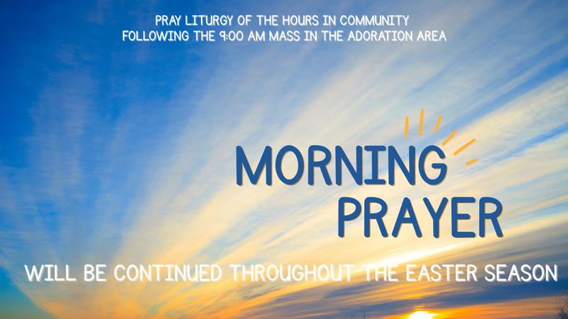 Morning Prayer