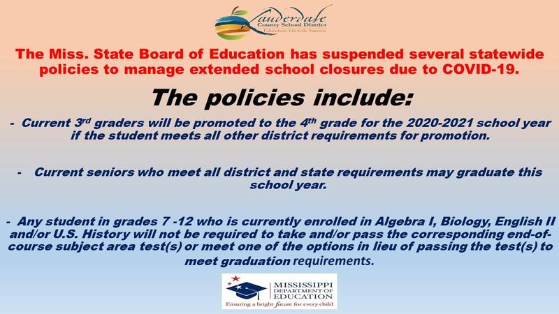 MDE Suspended Policies Graphic