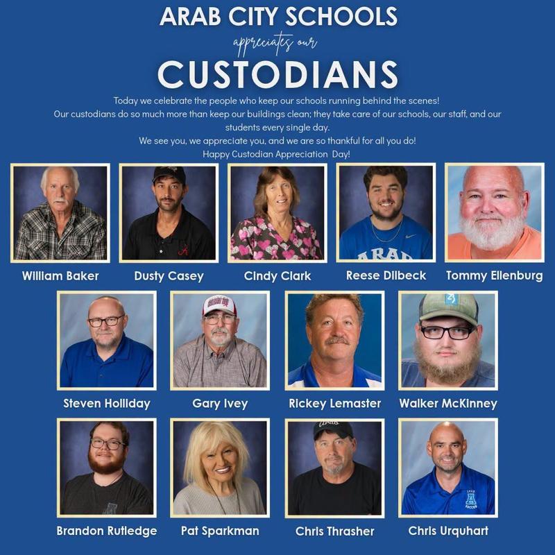 Photo of all the custodians