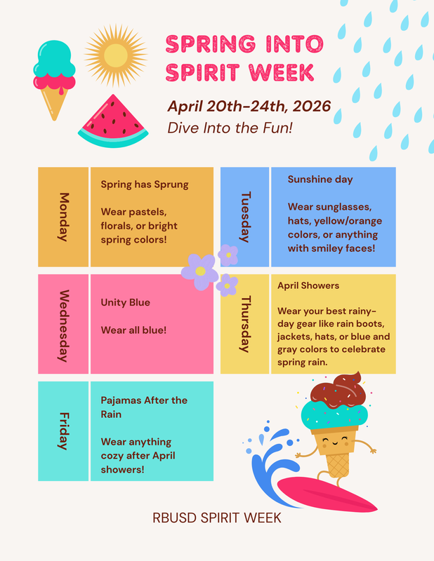 RBUSD Spirit Week Featured Photo