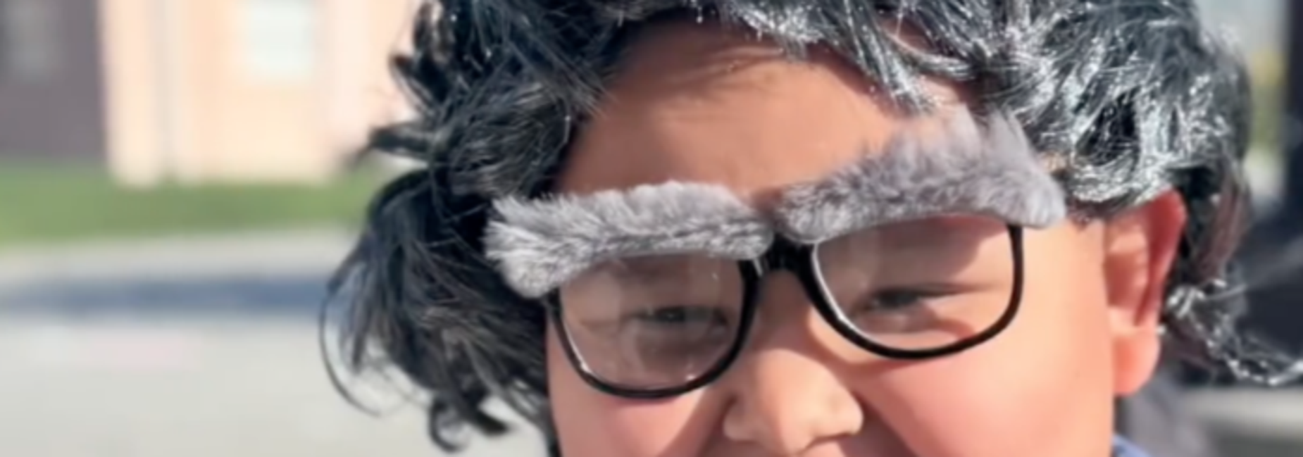 Kids as old man
