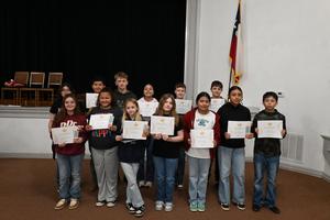 High school 4th six weeks awards.