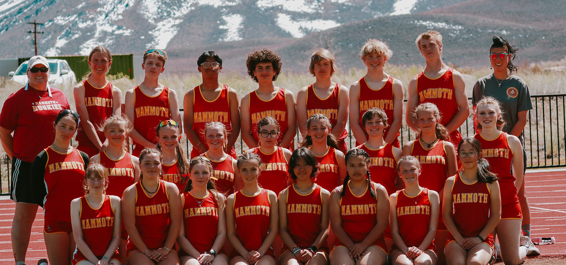 Mammoth High School Track and Field - team photo