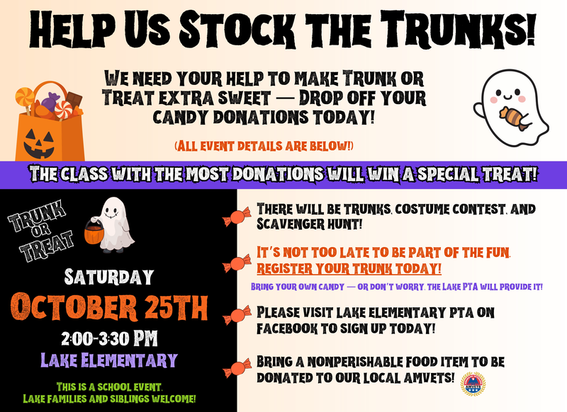Trunk or Treat News