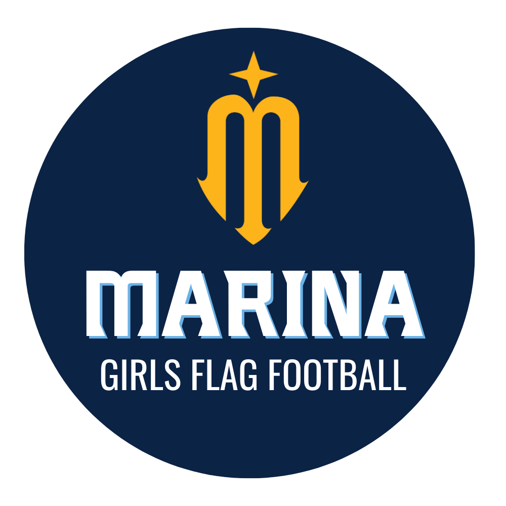 Girls Flag Football Logo