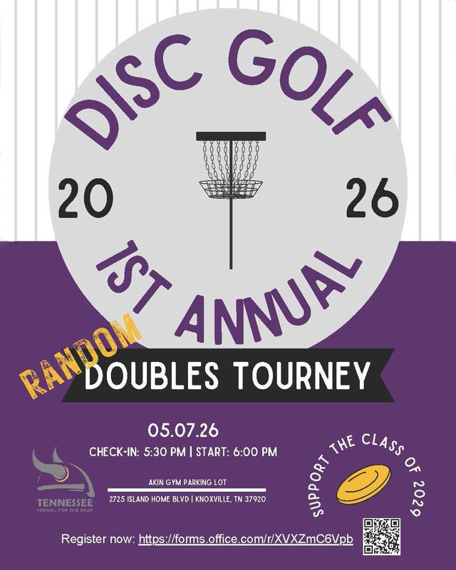 1st Annual Disc Golf Doubles Tourney on May 7, 2026