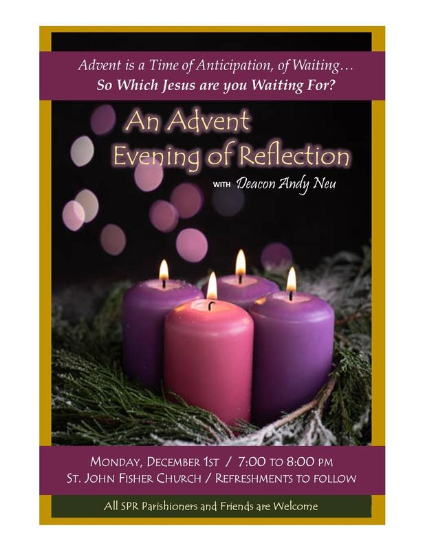 Advent Evening of Reflection Featured Photo