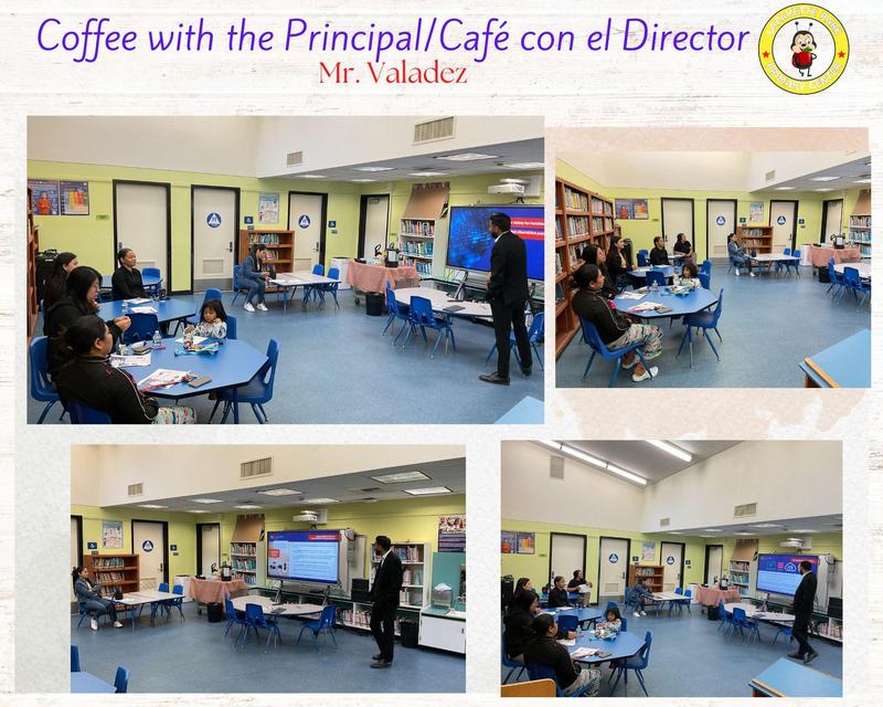 Coffee with the Principal/Café con el Director