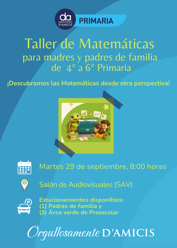 Taller de Matemáticas Primaria Superior Featured Photo