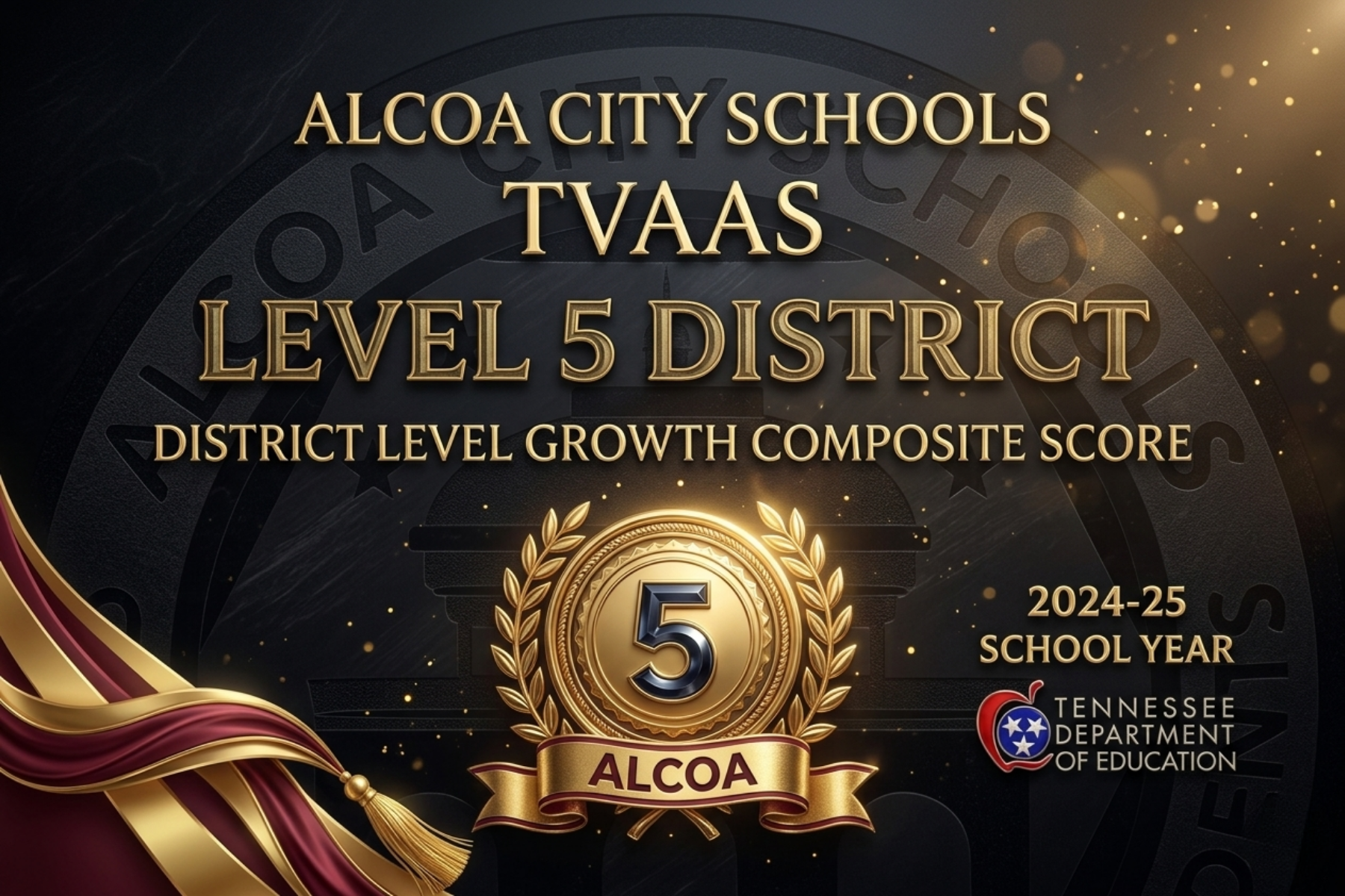 Alcoa is a level 5 district graphic