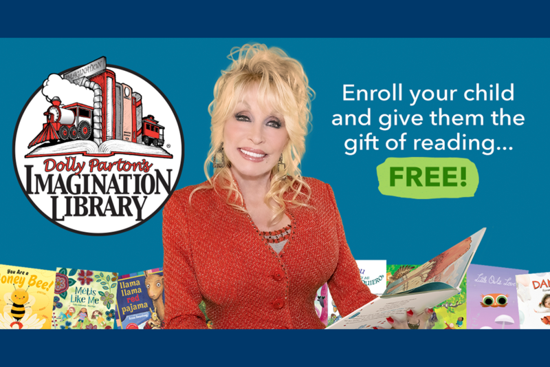 Dolly Parton's Imagination Library introductory image