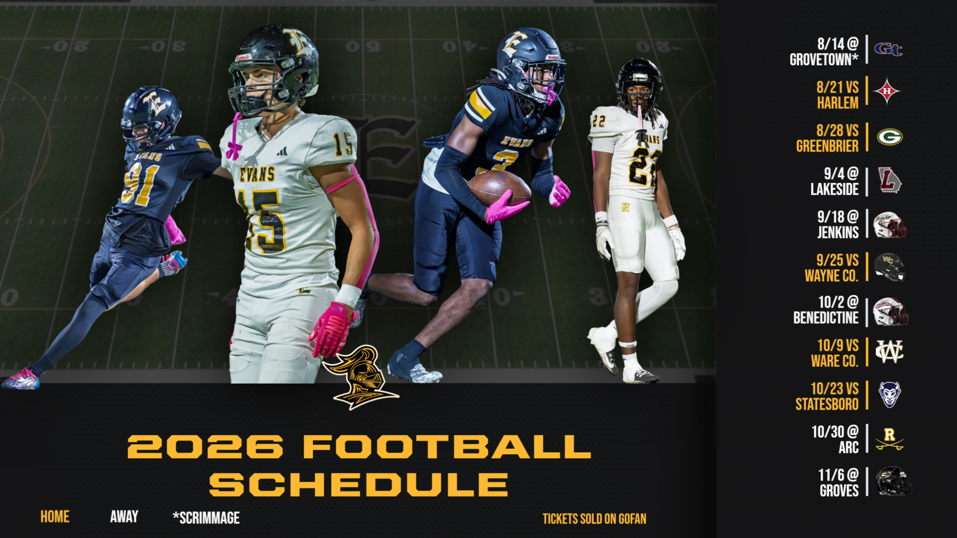 26-27 Football Schedule