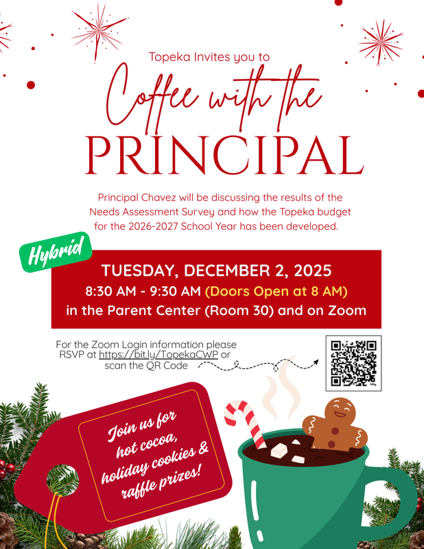 Coffee with the Principal Flyer