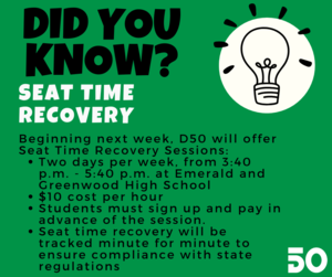 Seat Time Recovery Program