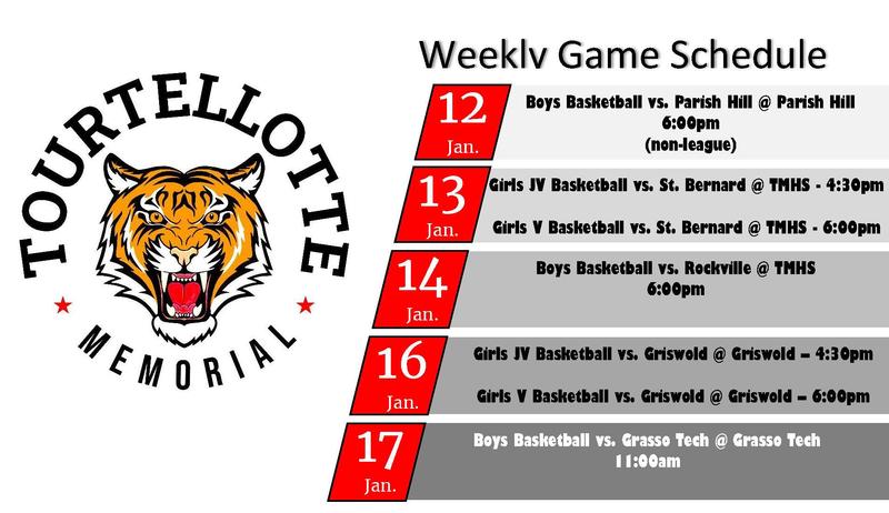 TMHS Game Schedule