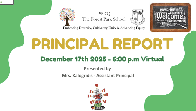 Principal Report - December 2025
