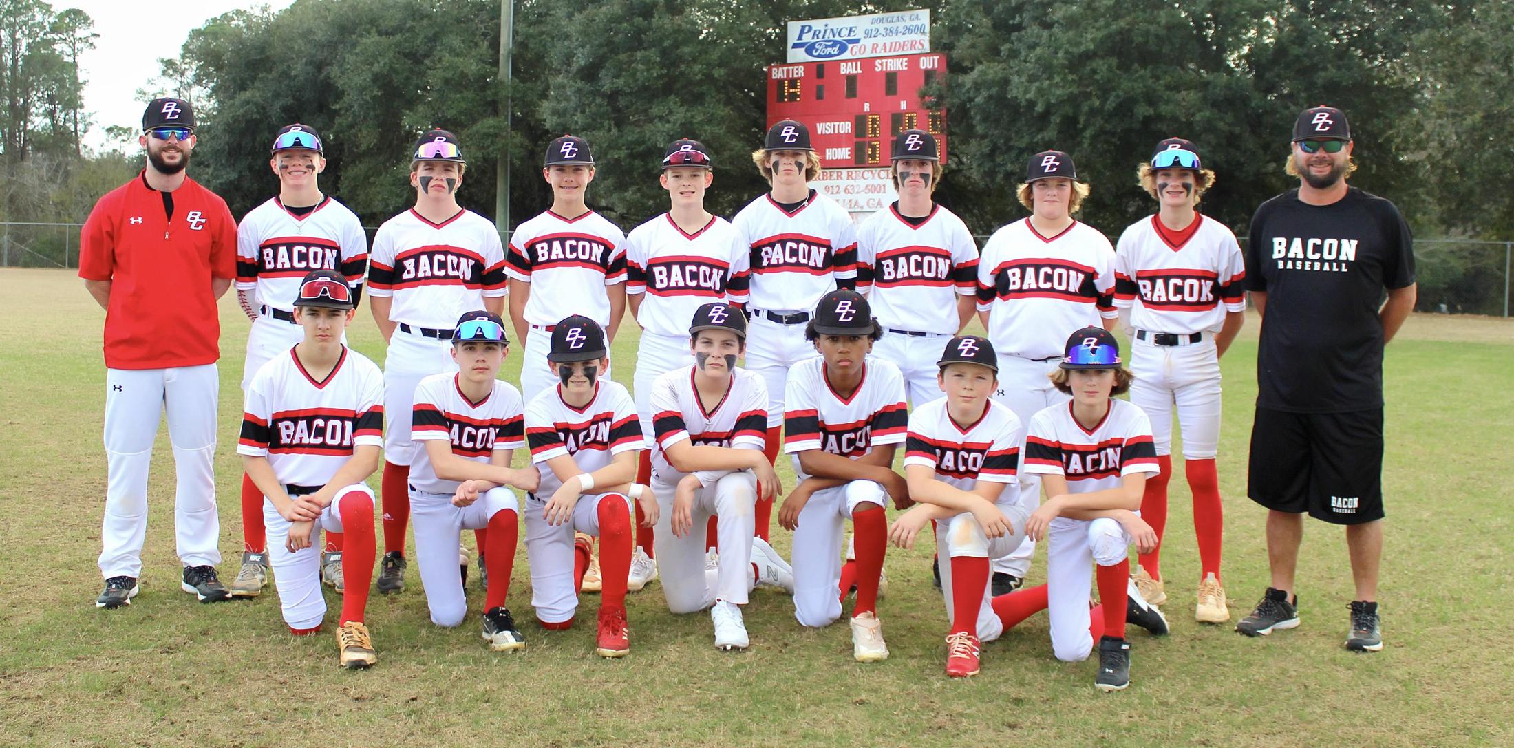 BCMS Red Raider Baseball Baseball Bacon County School District