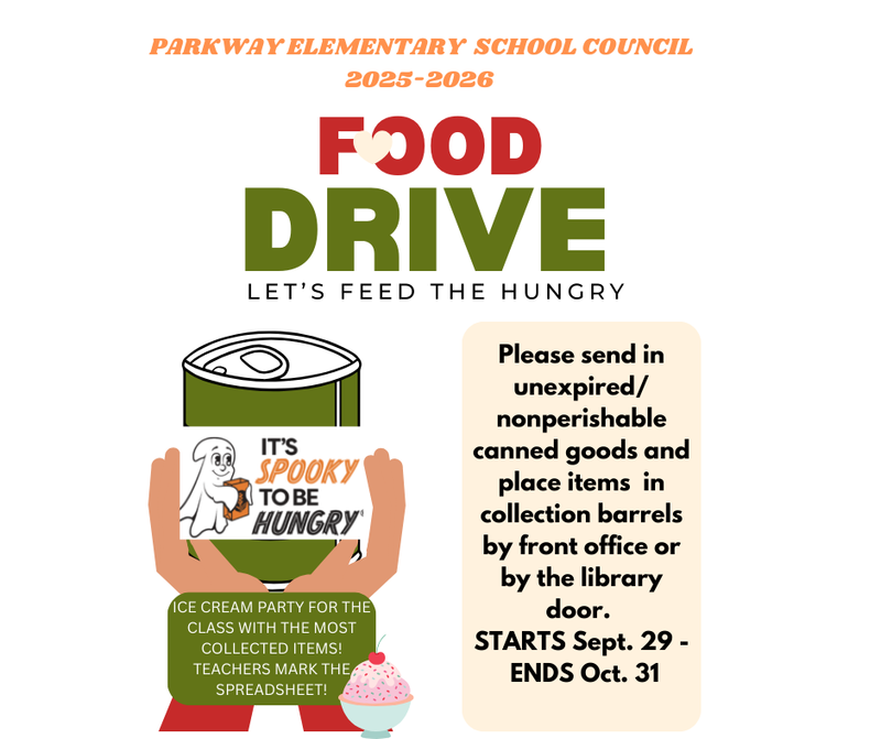 food drive details