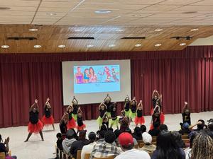 Prancing panthers dancing to represent TLC