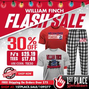 FLASH SALE! 30% Off William Finch Short Sleeve Tees & Pajama