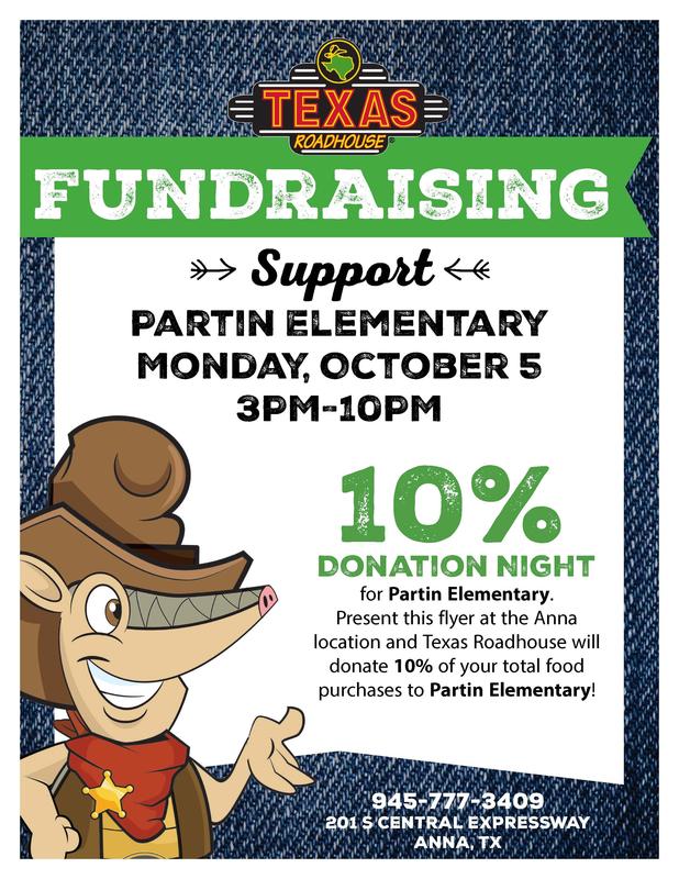 Texas Roadhouse Fundraising Night Thumbnail Image
