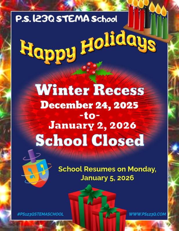 Winter Recess School Closed