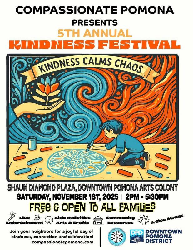 kindness flyer infographic