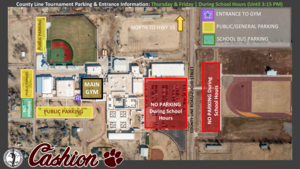 Cashion Parking Map
