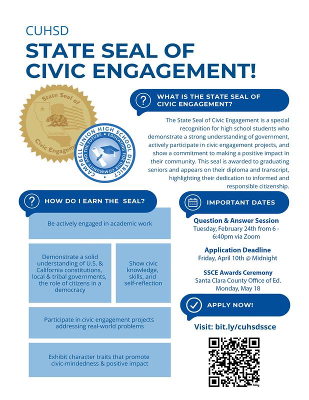 State Seal of Civic Engagement