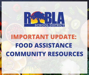 Meals at School All students will continue to receive free breakfast and lunch at school. Supper will also be provided for those enrolled in an after-school program. For menus and more details, please visit our Nutrition Services webpage.   Weekly Food Distributions Two weekly food distributions are available:  Robla Community Park Location: 625 Bell Ave, Sacramento  Time: Thursdays, 8:30 AM – 9:30 AM  Details: As part of the Health Education Council's "Walk with Friends" program, families can enjoy a community walk, meet new friends, and take home FREE fresh produce.  Manna Food Bank Location: 4840 Marysville Blvd, Sacramento  Times: Thursdays, 4 PM - 7 PM, and Fridays, 9:30 AM - 12 PM  Details: Any identification is encouraged. Families can attend only one food distribution per week. The