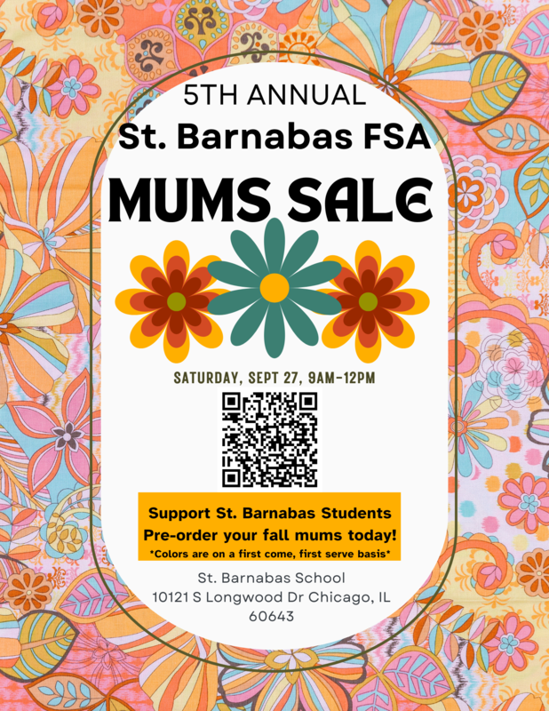 St. Barnabas School Mum Sale Featured Photo