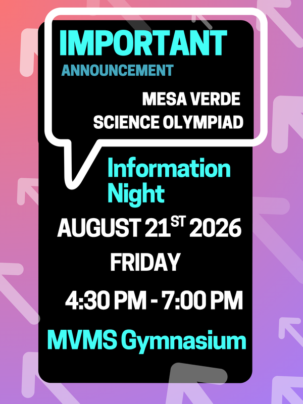 Science Olympiad Info. Night