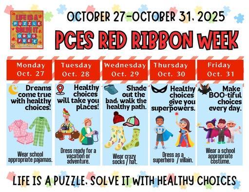 Red Ribbon Week begins October 27!