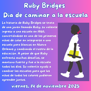 Ruby Bridges story Spanish