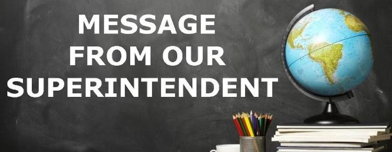 Message from Supt. Ahmadi