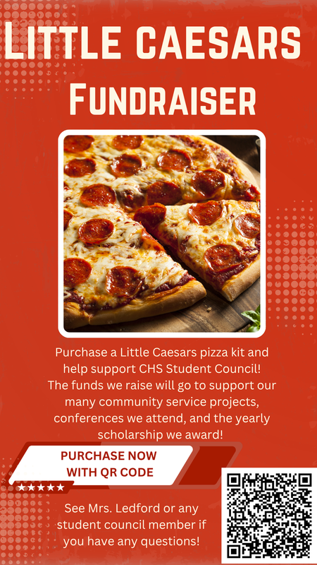 CHS Student Council's Pizza kit fundraiser
