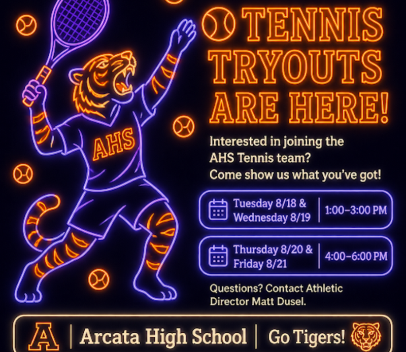 Girls Tennis Tryouts, Starting Aug 18th
