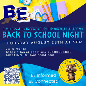 back to school night flyer