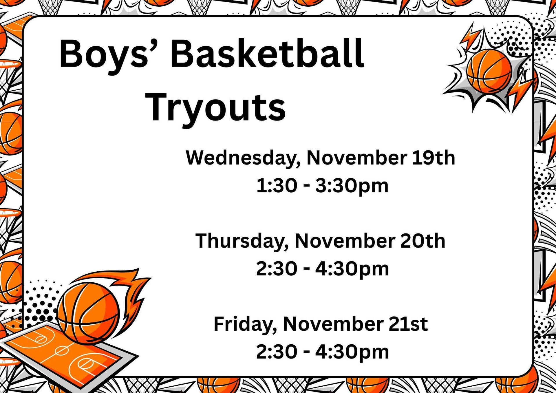 LES Basketball Tryouts