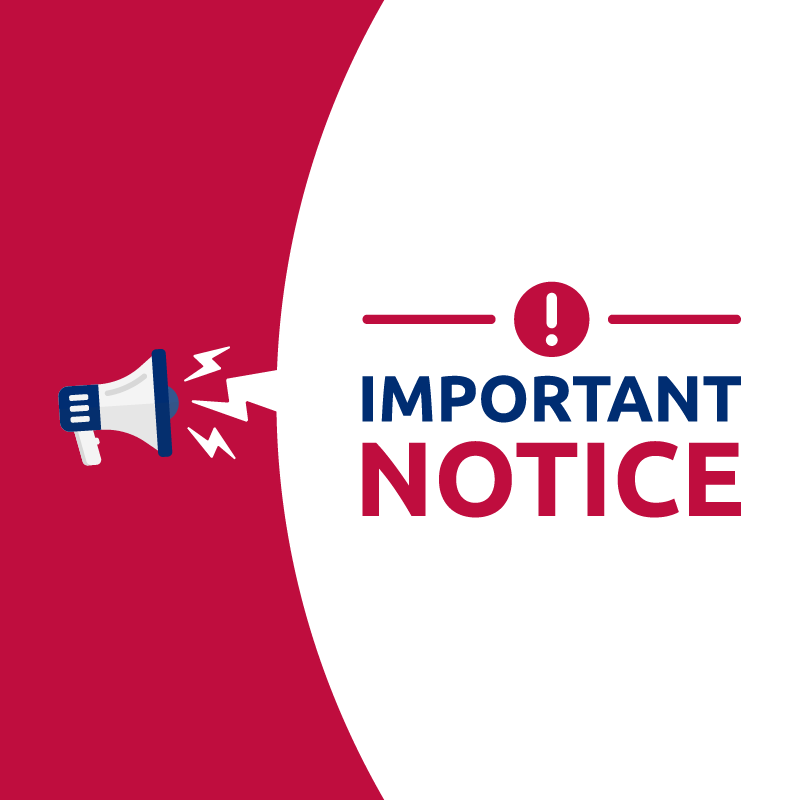 Important Notice