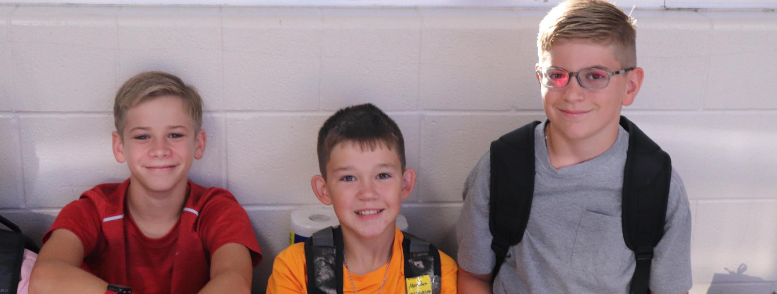 6th grade boys 1st day of school