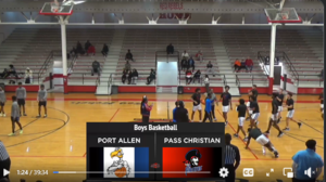 Pass Christian vs Port Allen Boys Basketball