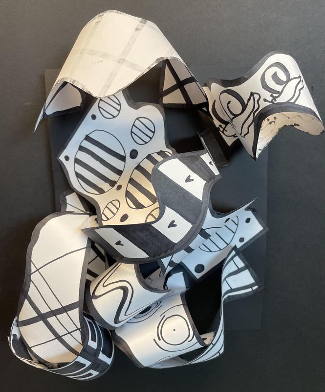 Let’s get 3-D! Young at Art Project 4: HARMONY SCULPTURE Thumbnail Image