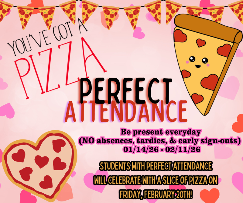 pizza perfect attendance